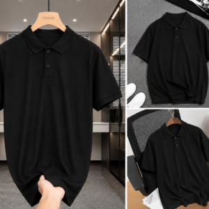 Black Polo Lounge Wear