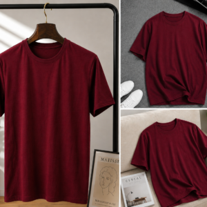 Pure Cotton Wine-Color Lounge Wear
